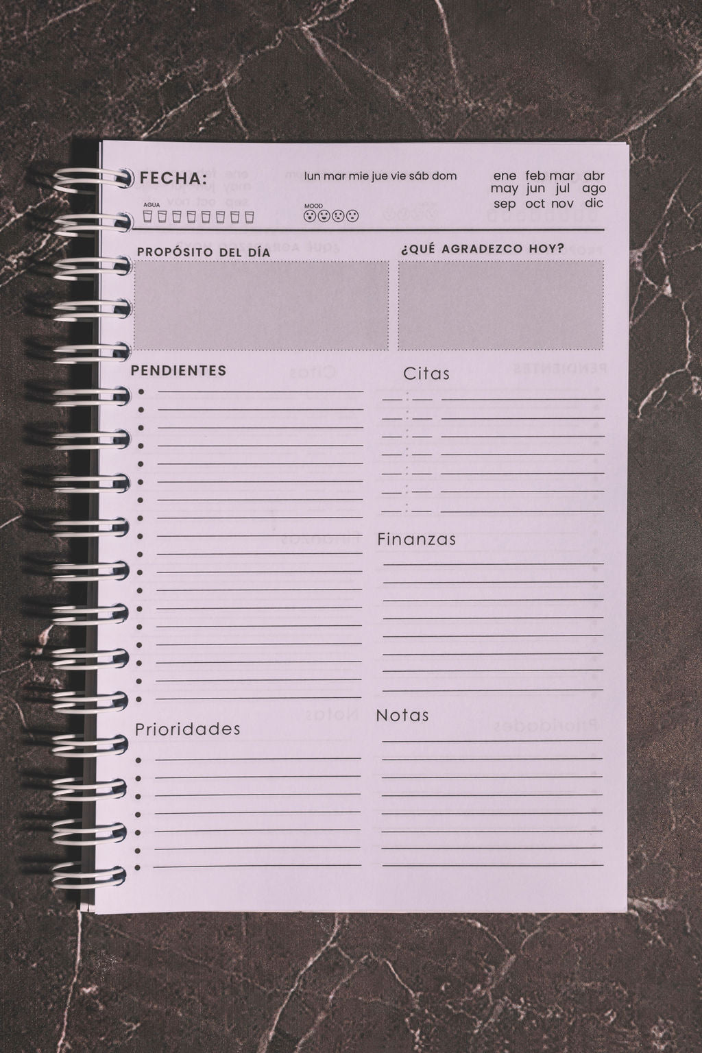 Daily Planner - One day