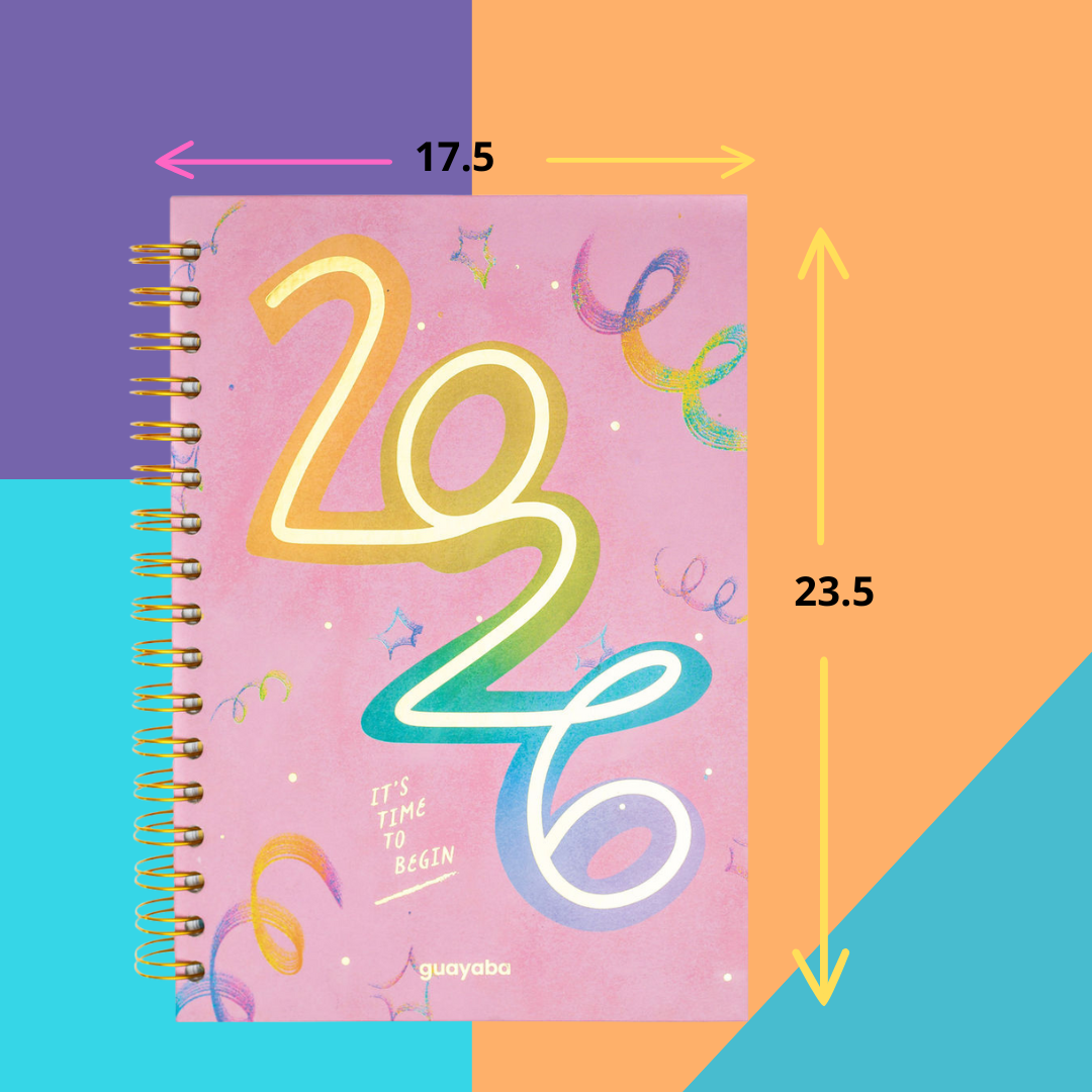Spark Rosa - Agenda guayaba 2026