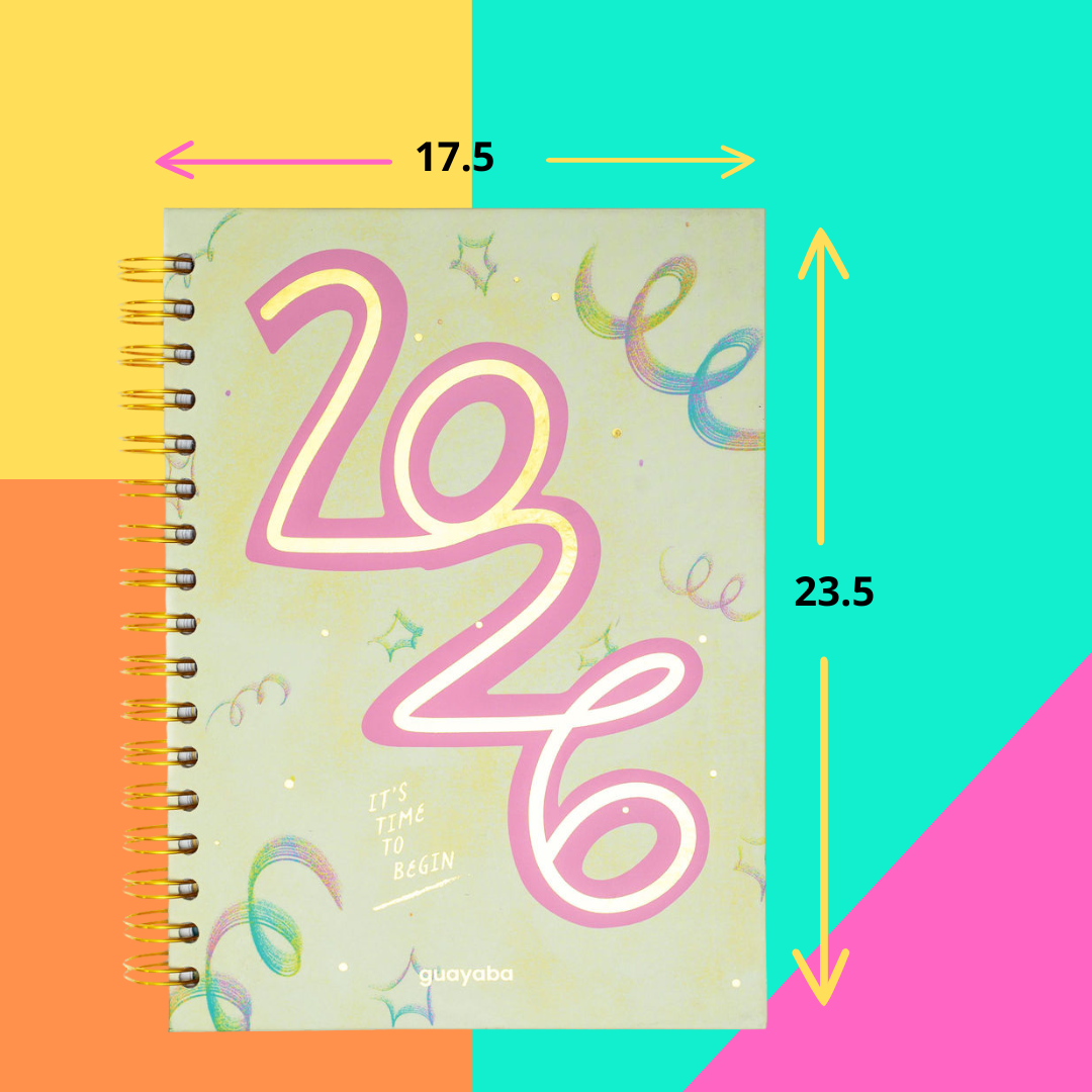 Spark Crema - Agenda guayaba 2026