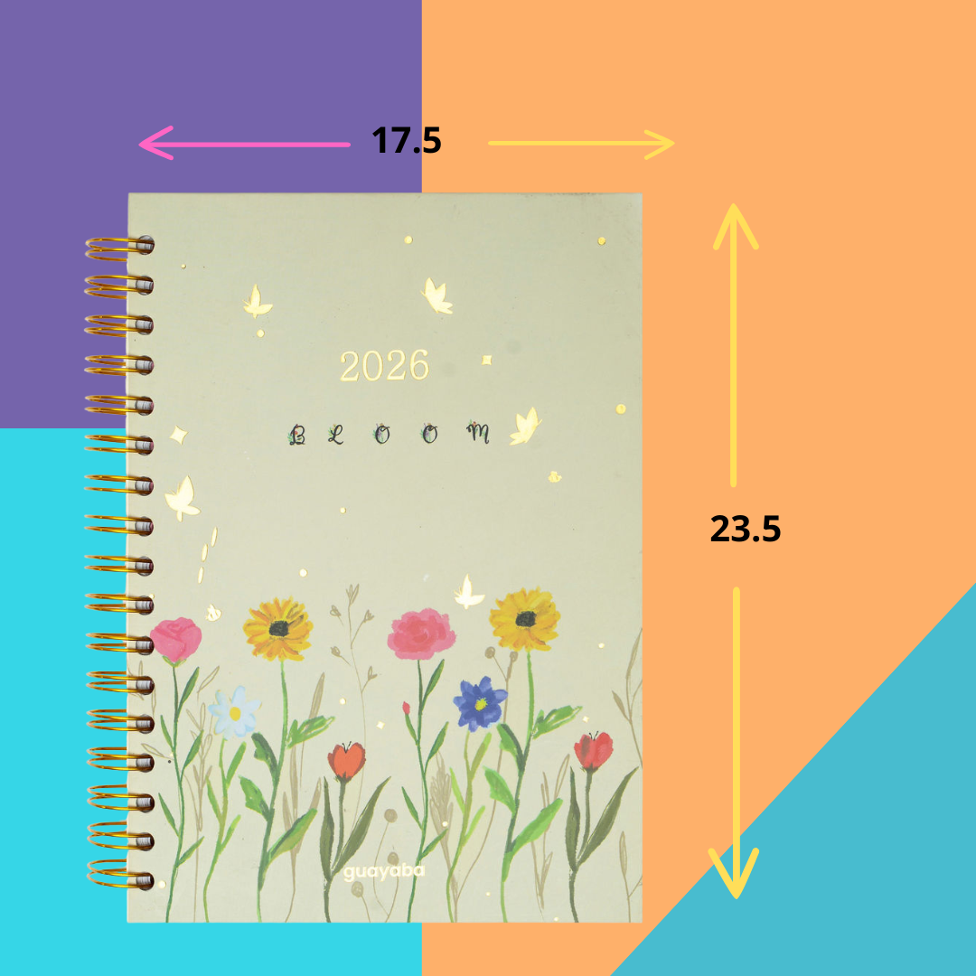 Bloom - Agenda guayaba 2026